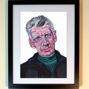Original Painting Samuel Beckett